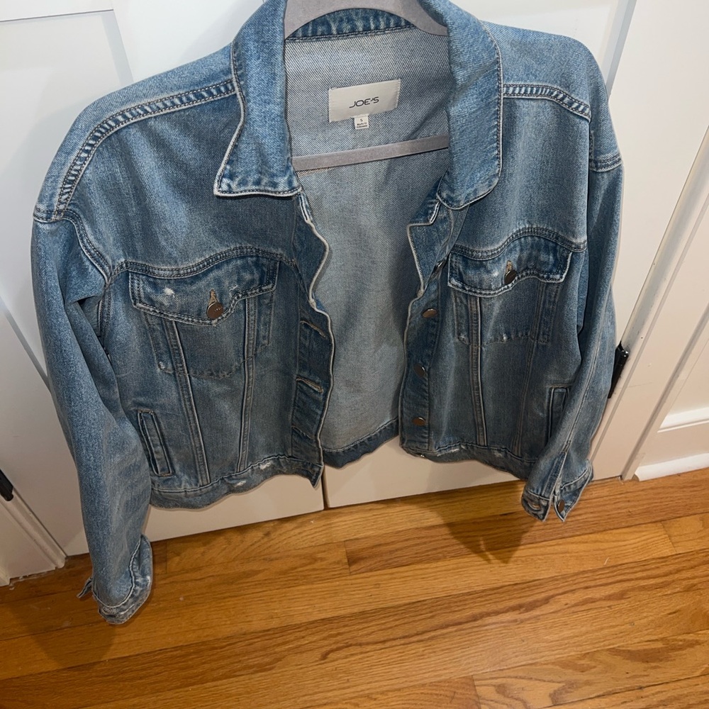 Joe's Jeans Oversized Denim Jacket - Picture 4 of 6